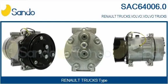 Compressor, air conditioning (SAC64006.0)