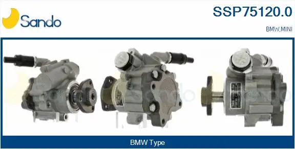 Hydraulic Pump, steering (SSP75120.0)