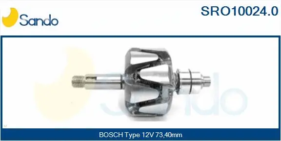 Rotor, alternator (SRO10024.0)