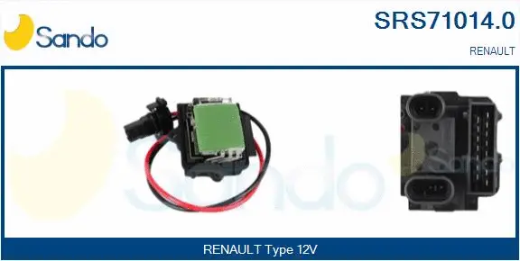 Resistor, interior blower (SRS71014.0)