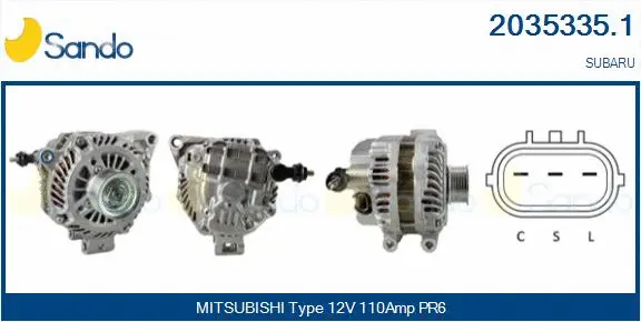 Alternator (2035335.1)