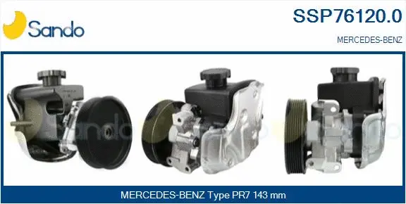 Hydraulic Pump, steering (SSP76120.0)