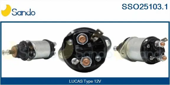 Solenoid Switch, starter (SSO25103.1)