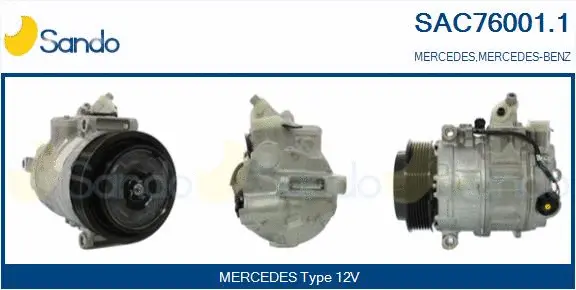 Compressor, air conditioning (SAC76001.1)
