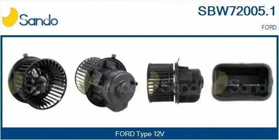 Interior Blower (SBW72005.1)