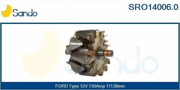 Rotor, alternator (SRO14006.0)