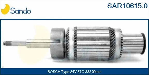 Armature, starter (SAR10615.0)