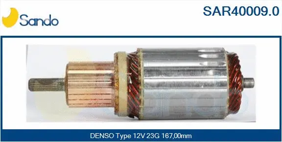 Armature, starter (SAR40009.0)