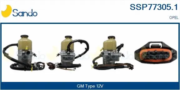 Hydraulic Pump, steering (SSP77305.1)