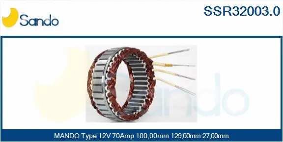 Stator, alternator (SSR32003.0)