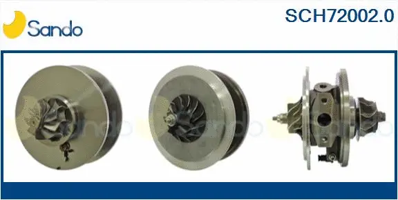 Core assembly, turbocharger (SCH72002.0)