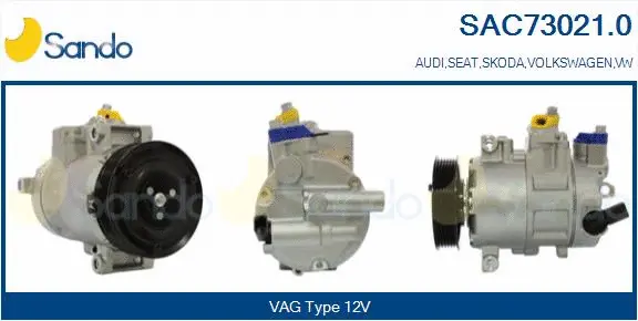 Compressor, air conditioning (SAC73021.0)