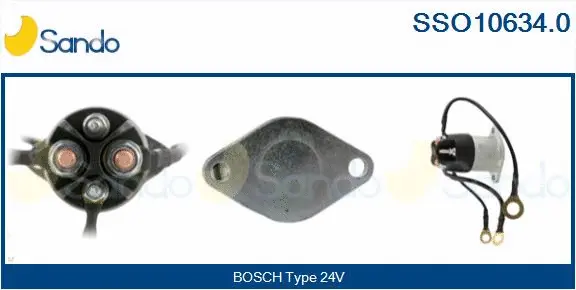 Solenoid Switch, starter (SSO10634.0)