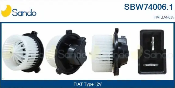 Interior Blower (SBW74006.1)