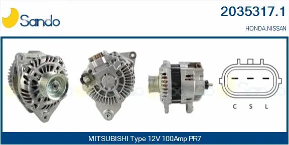 Alternator (2035317.1)