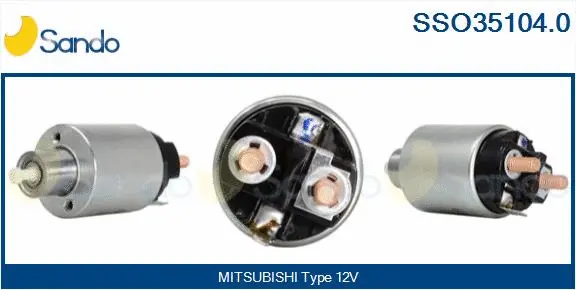Solenoid Switch, starter (SSO35104.0)