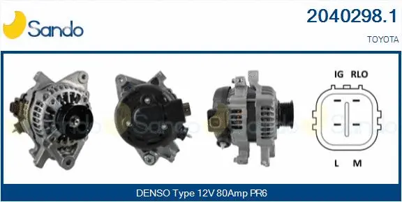 Alternator (2040298.1)