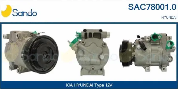 Compressor, air conditioning (SAC78001.0)