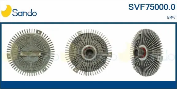 Clutch, radiator fan (SVF75000.0)