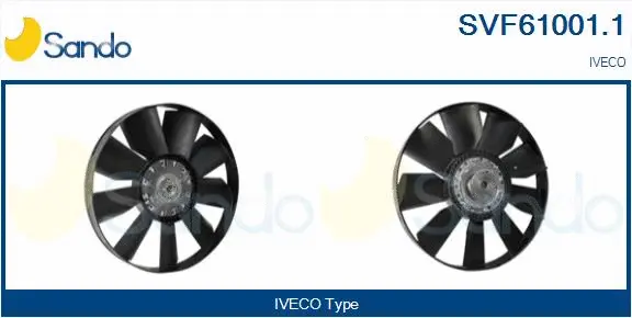 Clutch, radiator fan (SVF61001.1)