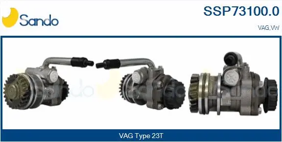 Hydraulic Pump, steering (SSP73100.0)
