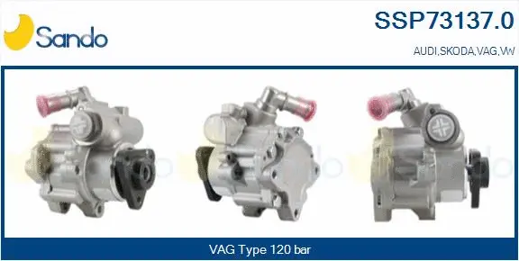 Hydraulic Pump, steering (SSP73137.0)
