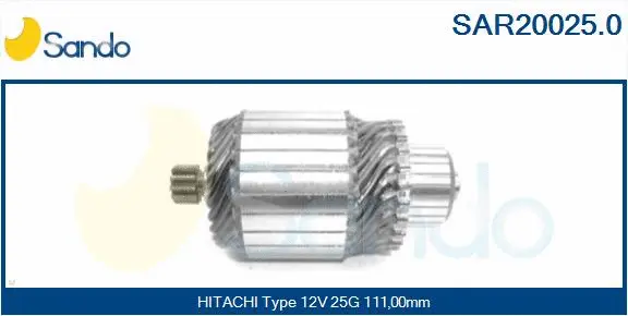 Armature, starter (SAR20025.0)