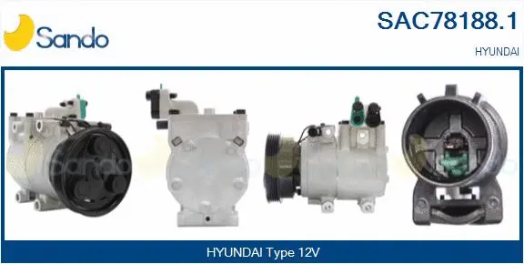 Compressor, air conditioning (SAC78188.1)