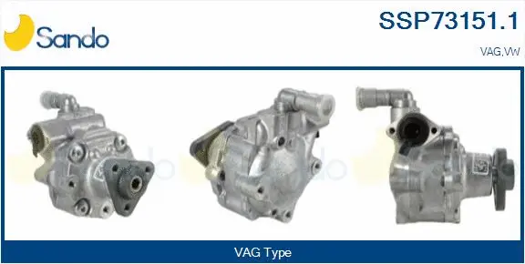 Hydraulic Pump, steering (SSP73151.1)