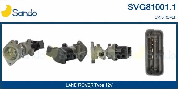 EGR Valve (SVG81001.1)