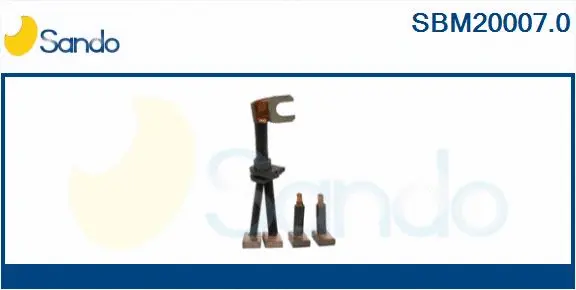 Carbon Brush, starter (SBM20007.0)