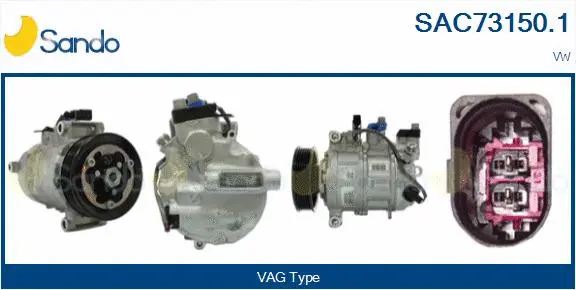 Compressor, air conditioning (SAC73150.1)