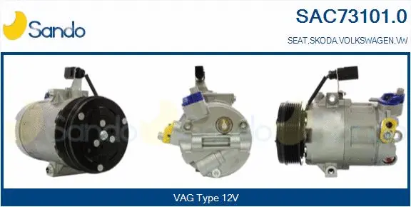 Compressor, air conditioning (SAC73101.0)