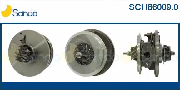 Core assembly, turbocharger (SCH86009.0)