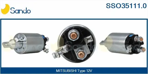 Solenoid Switch, starter (SSO35111.0)