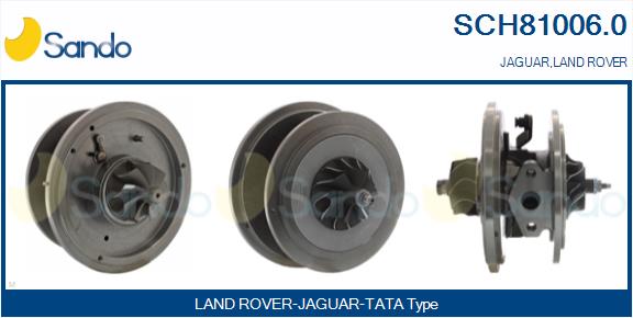 Core assembly, turbocharger (SCH81006.0)