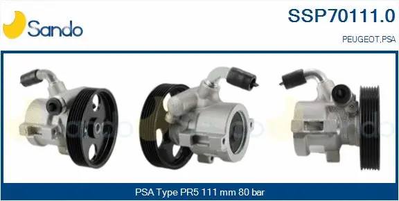 Hydraulic Pump, steering (SSP70111.0)