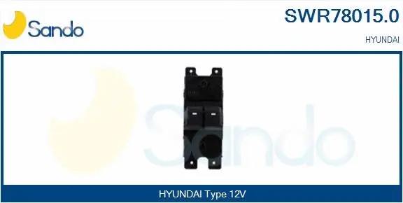 Switch, window regulator (SWR78015.0)