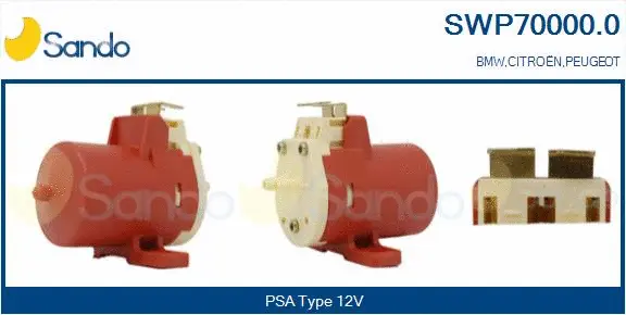 Washer Fluid Pump, window cleaning (SWP70000.0)