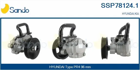 Hydraulic Pump, steering (SSP78124.1)