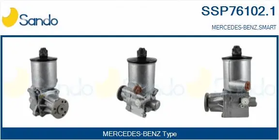 Hydraulic Pump, steering (SSP76102.1)