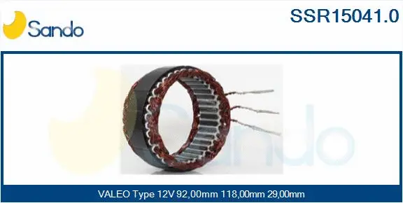 Stator, alternator (SSR15041.0)