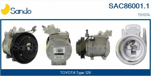 Compressor, air conditioning (SAC86001.1)