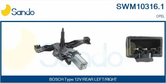 Wiper Motor (SWM10316.1)