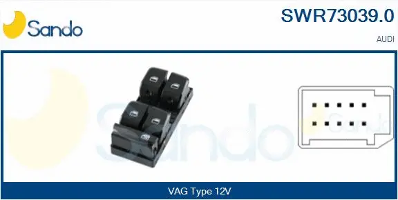 Switch, window regulator (SWR73039.0)