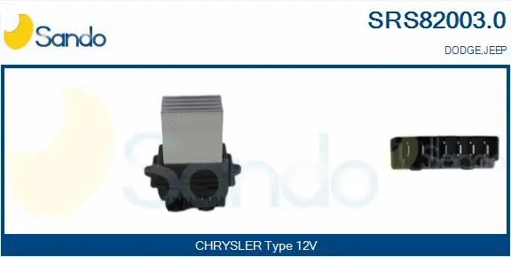 Resistor, interior blower (SRS82003.0)