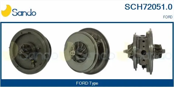 Core assembly, turbocharger (SCH72051.0)