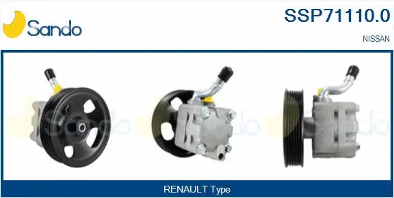 Hydraulic Pump, steering (SSP71110.0)