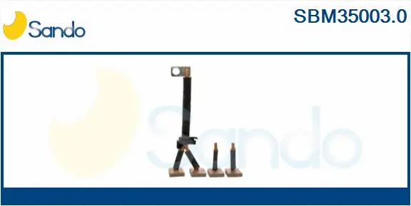 Carbon Brush, starter (SBM35003.0)