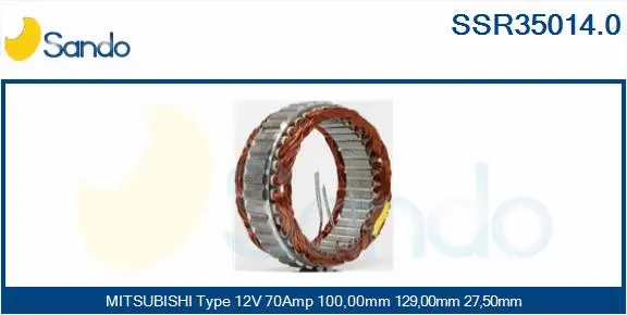Stator, alternator (SSR35014.0)